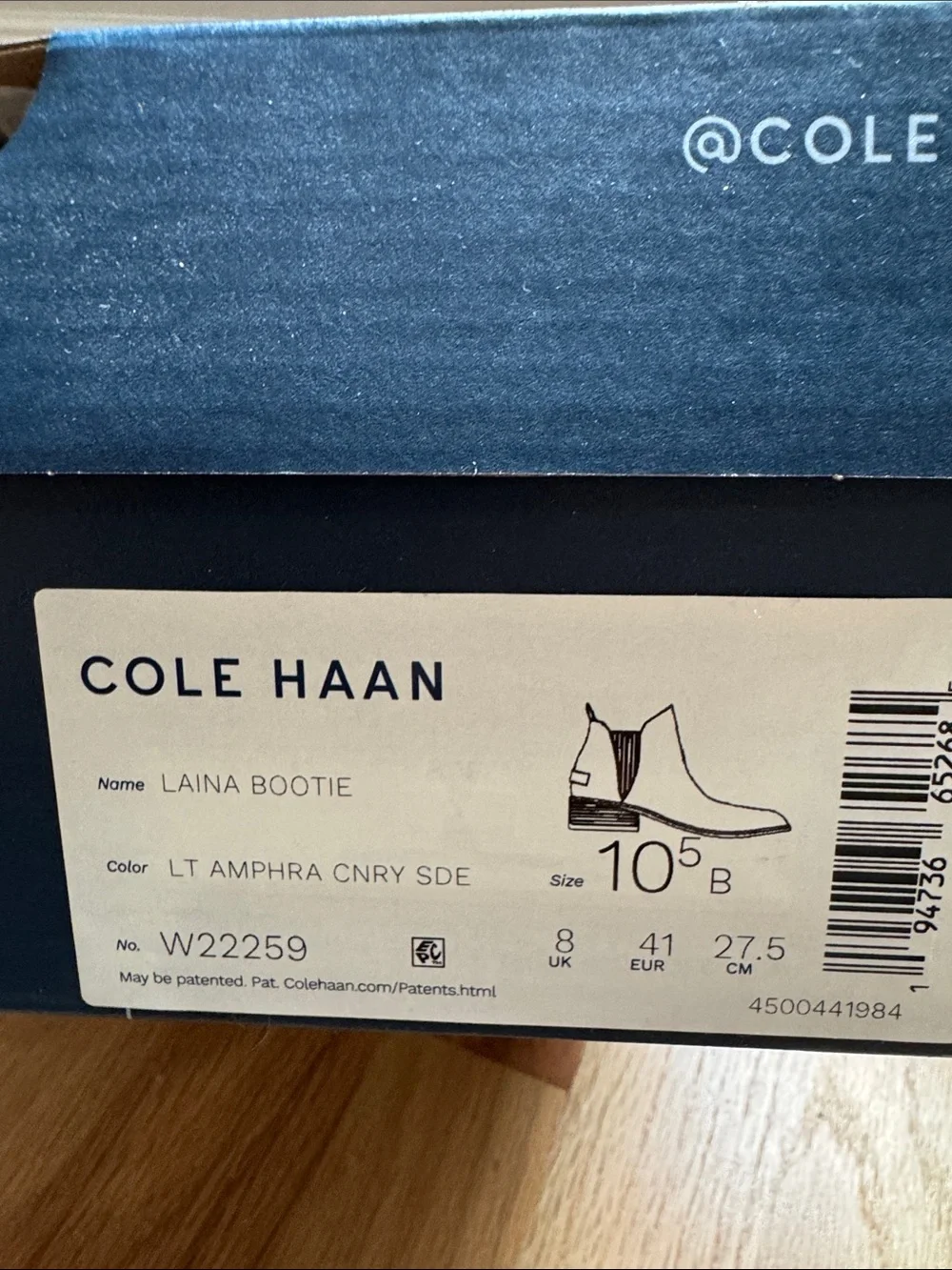 Cole Haan Suede Chelsea Ankle Boots in Light Tan